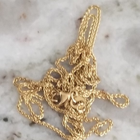 MONICA RICH KOSANN CHANGEABLE INDIVIDUALITY DYO 25"18K GOLD NECKLACE CHAIN HOOK - Picture 6 of 14